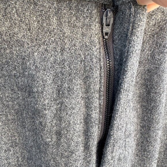 Levis For Me Vintage 70s High Waisted Wide-Leg Wool Dress Pants Front Pockets - Picture 5 of 9